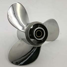 YAMAHA STAINLESS STEEL OUTBOARD PROPELLER 20-30HP 10 1/4X12