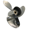 BRP,JOHNSON,EVINRUDE,OMC STERN DRIVE STAINLESS STEEL OUTBOARD PROPELLER 90,115,140HP (4 stroke)HP 13 7/8X17
